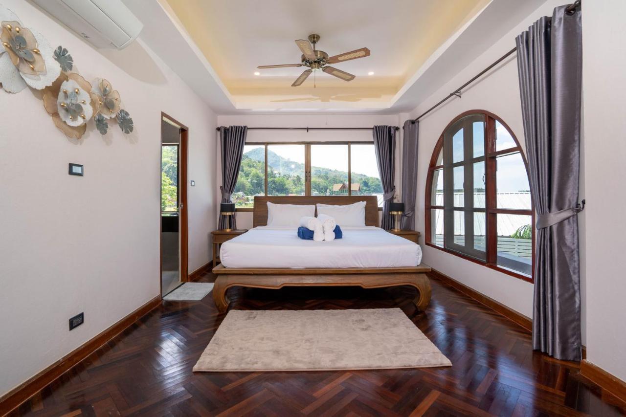 Villa Amaya, 2 Story Tropical Oasis With Green Hills View & Pool, Kamala Beach Exterior photo