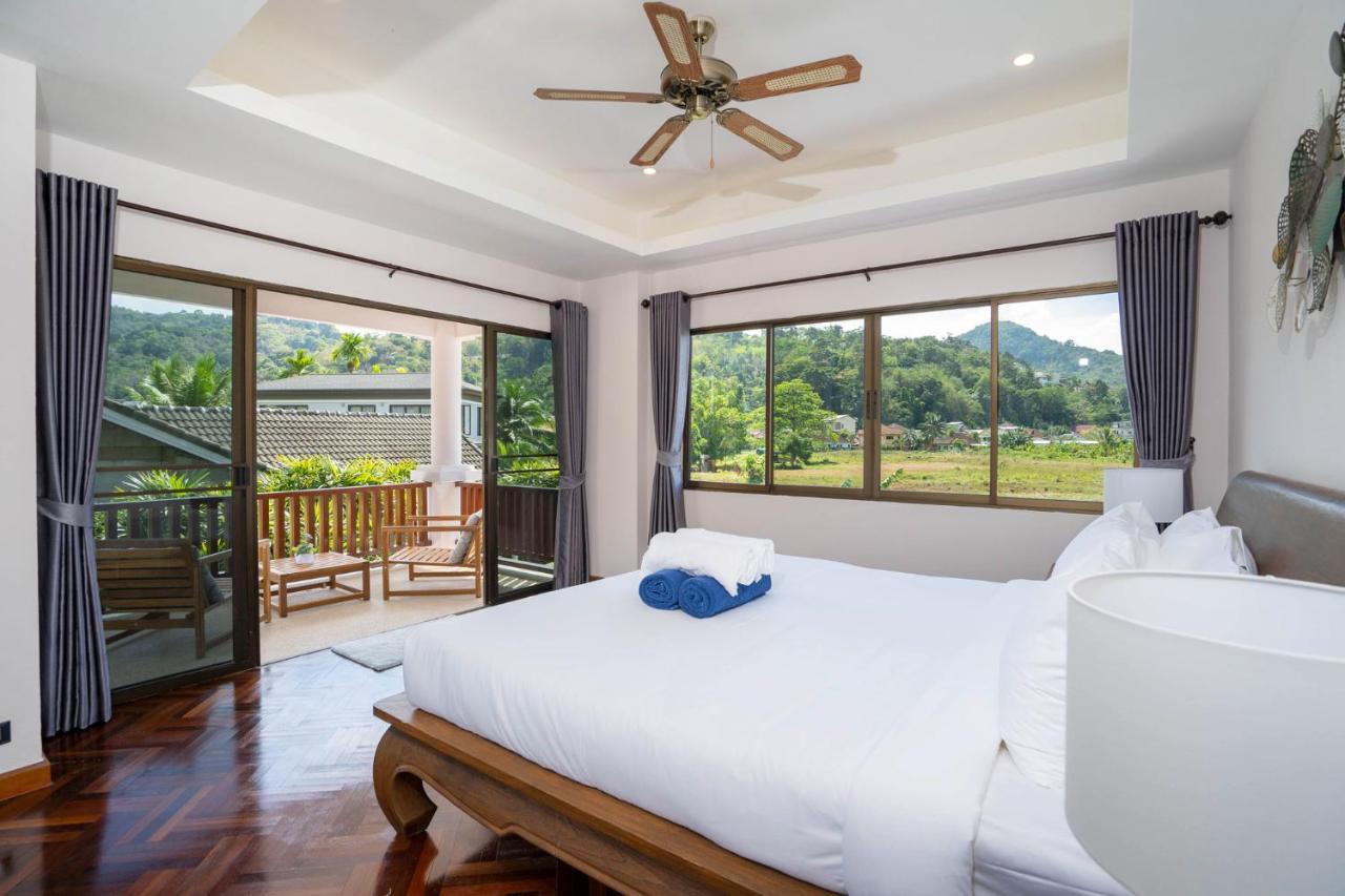 Villa Amaya, 2 Story Tropical Oasis With Green Hills View & Pool, Kamala Beach Exterior photo