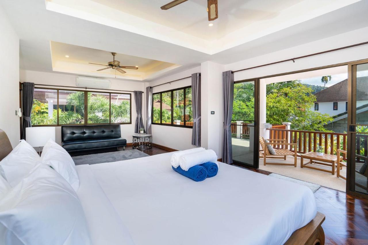 Villa Amaya, 2 Story Tropical Oasis With Green Hills View & Pool, Kamala Beach Exterior photo