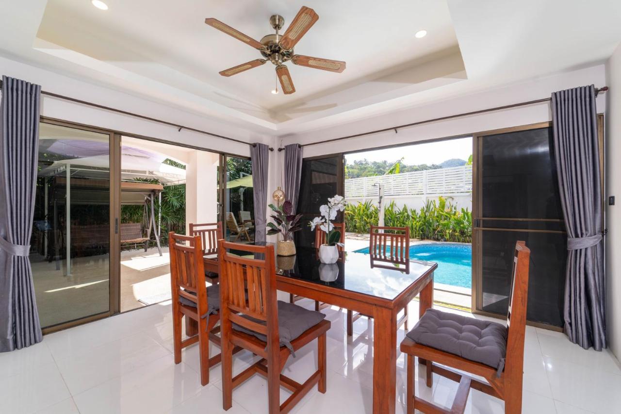 Villa Amaya, 2 Story Tropical Oasis With Green Hills View & Pool, Kamala Beach Exterior photo